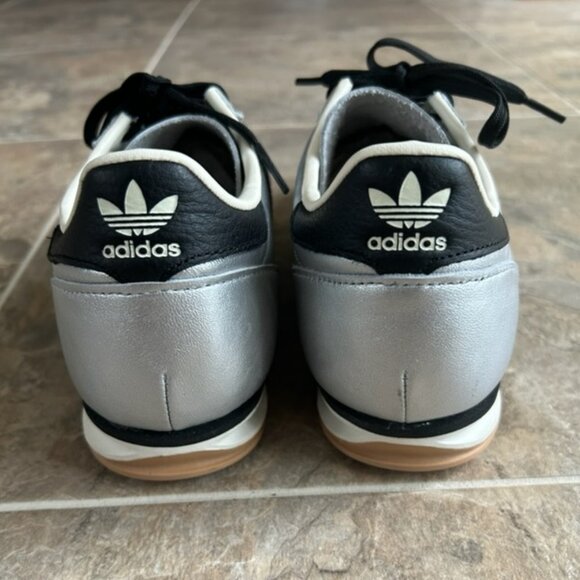 Adidas SL72 OG Silver Metallic Sneakers - Picture 5 of 6